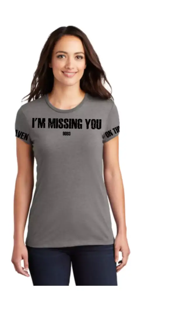 Women's "Missing You" T-Shirt - Image 2