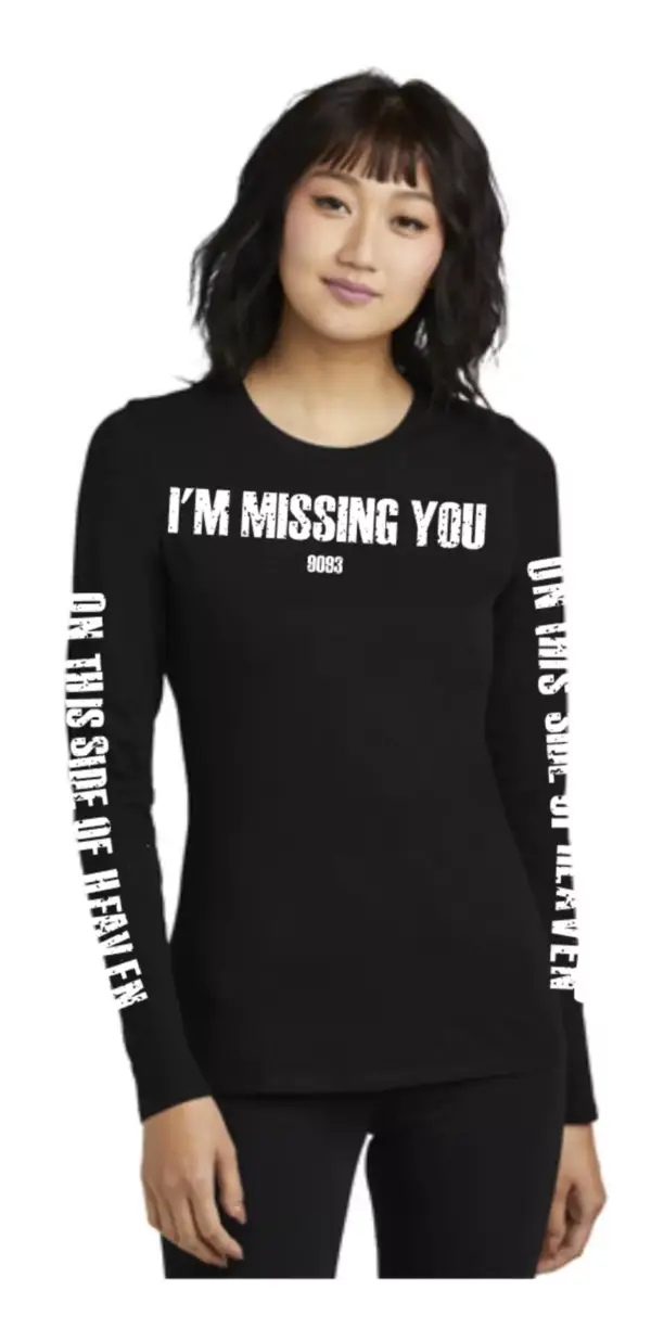 Women's "Missing You" Long Sleeve Shirt